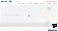 Desktop Screenshot of cucinabella.com.ar